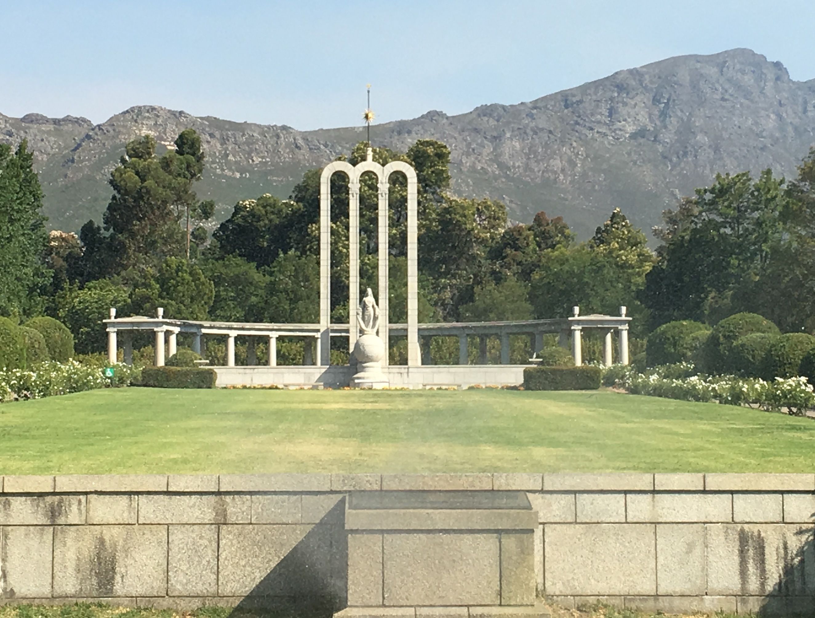 Huguenot Memorial, Franschoek Valley, South Africa - wine region developed by French Huguenot refugees