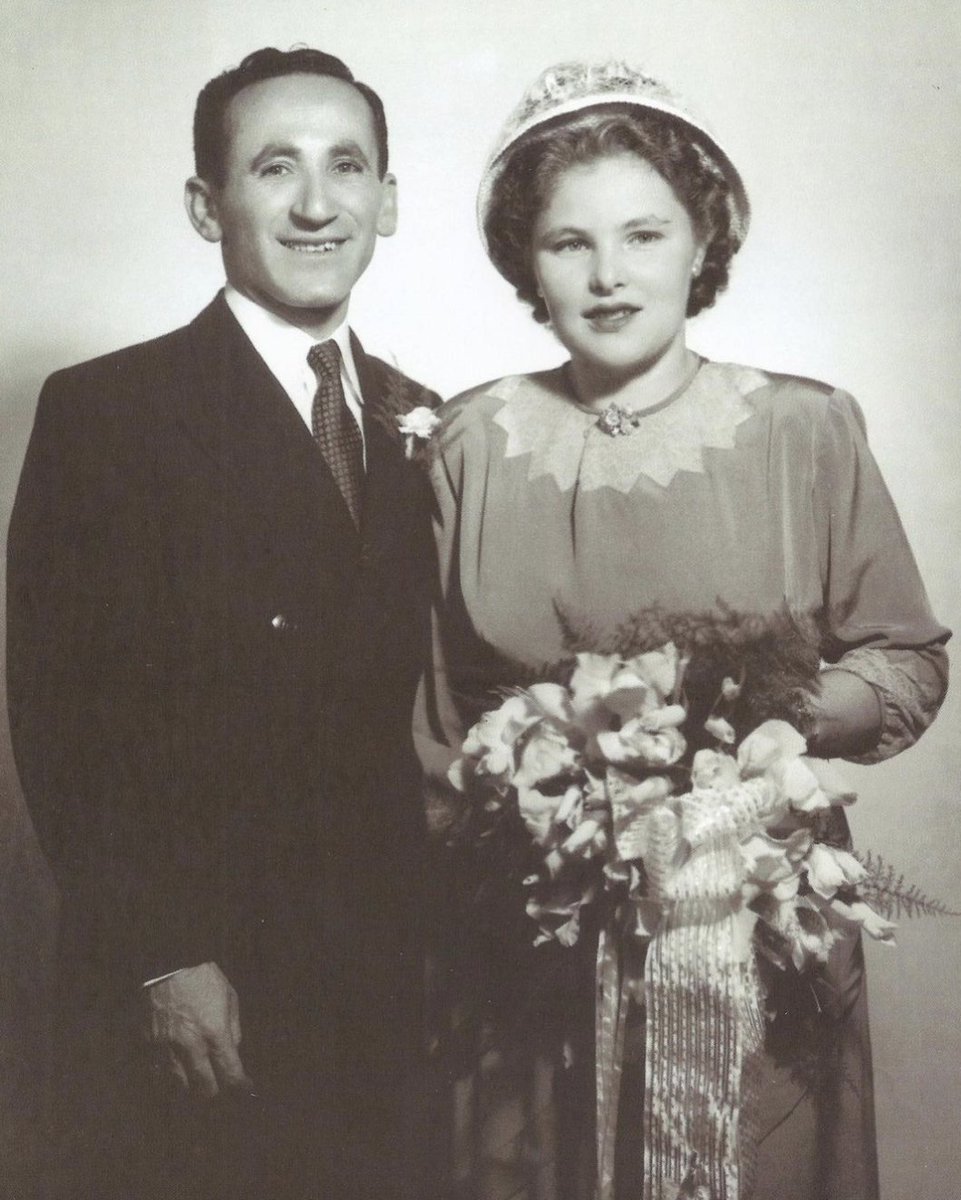 Dany Bahar's grandparents wedding